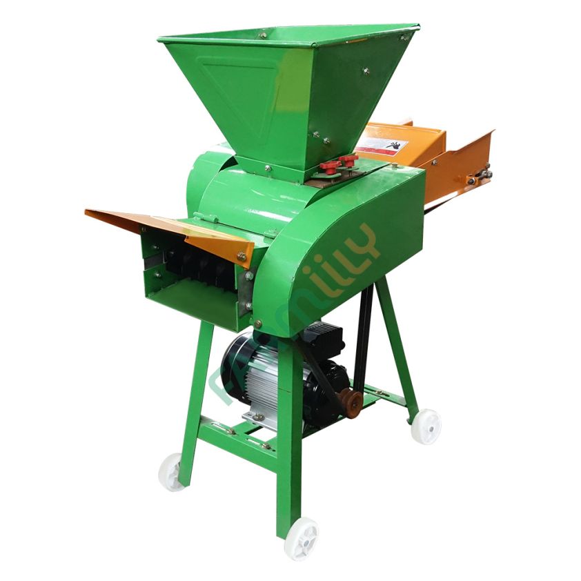 เครื่องย่อยกิ่งไม้ไฟฟ้า B-9ZT-04-C พร้อมมอเตอร์ 3HP