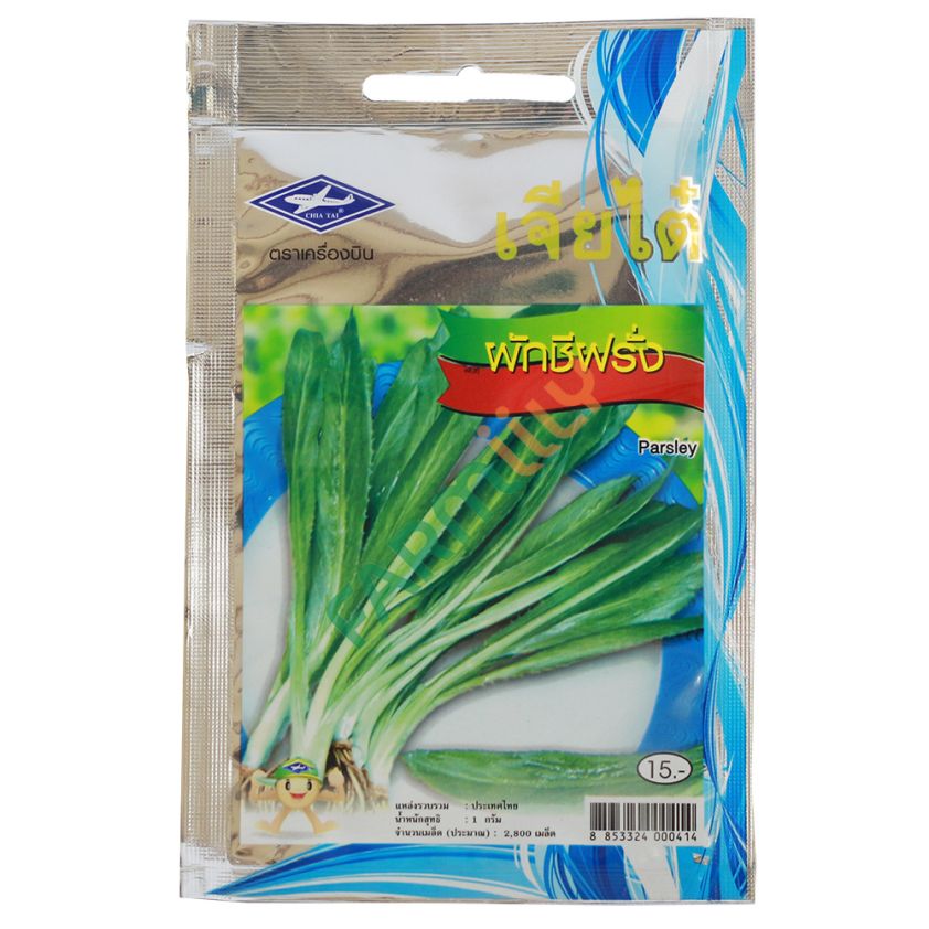 ผักชีฝรั่ง ตราเครื่องบิน เจียไต๋ ขนาด 1 กรัม (ซอง)