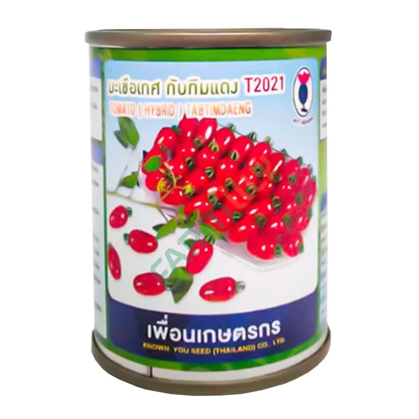 มะเขือเทศทับทิม ตราเพื่อนเกษตร ขนาด 20 ก. (กระป๋อง)
