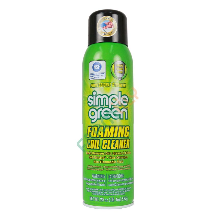 สเปรย์โฟมทำความสะอาดเครื่องปรับอากาศ Simple Green Foaming Coil Cleaner